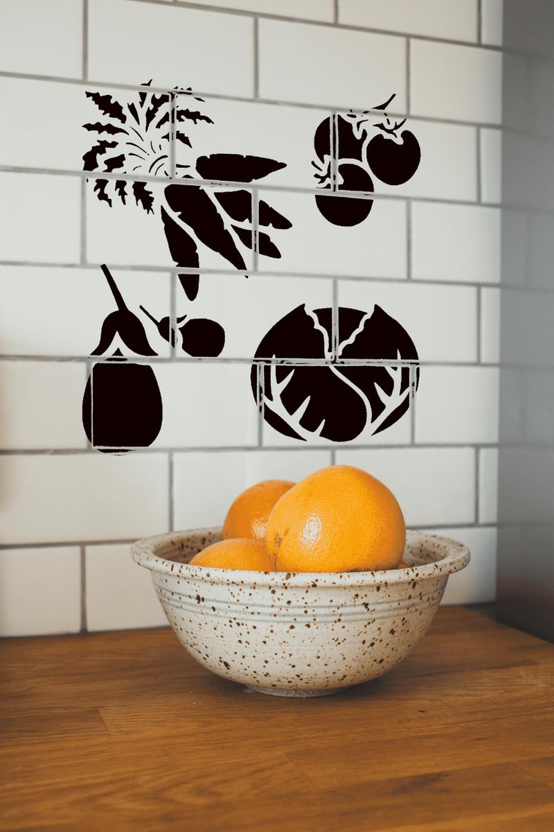 STENCILAIR Garden Plant Stencil - for DIY Gardening Projects, Plant-Themed Art, and Creative Outdoor Decor - 5.5 x 5.5 Inches - Image 3