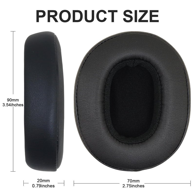 Niukeke Replacement Ear Pads for Skullcandy Crusher Wireless/Evo/ANC Hesh 3/EVO/ANC, Headphones Earpad Cushions, Headset Ear Covers Also Fit Skullcandy Venue Wireless Headphones - Image 3