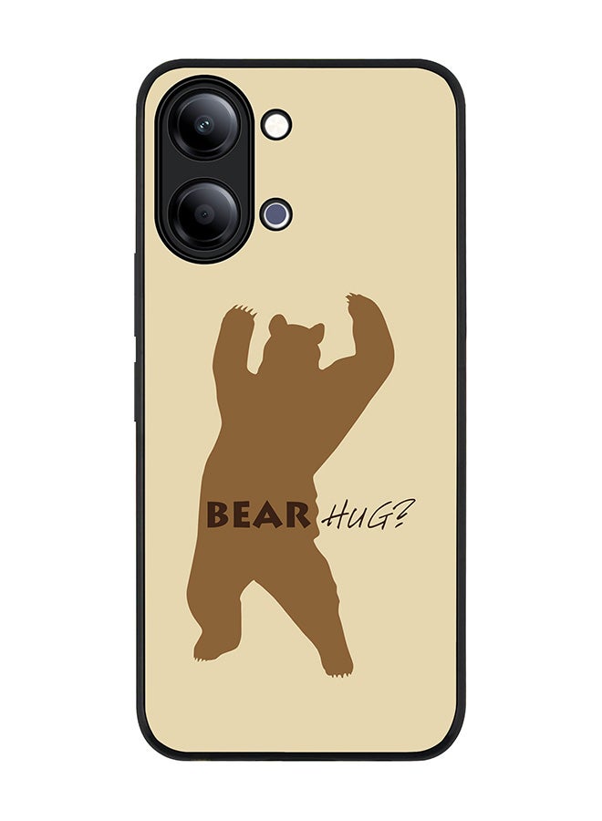 Stylizedd For vivo Y05 4G / Y6t 5G Case,Slim fit Camera Protection, Shockproof Thin Phone cover  - Bear Hug - Image 1