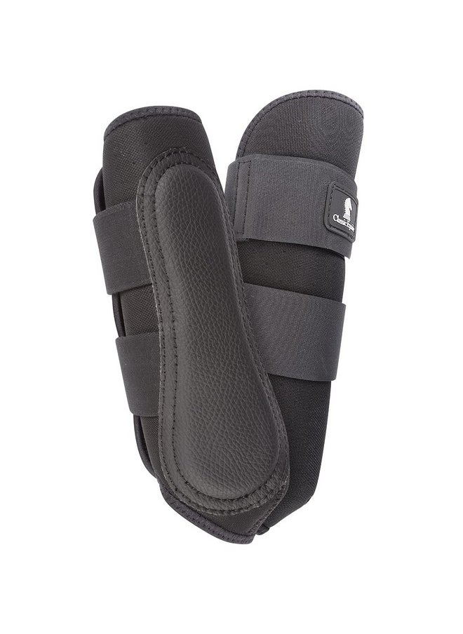 كلاسيك حذاء Equine AirWave EZ Wrap II الكلاسيكي باللون الأسود 