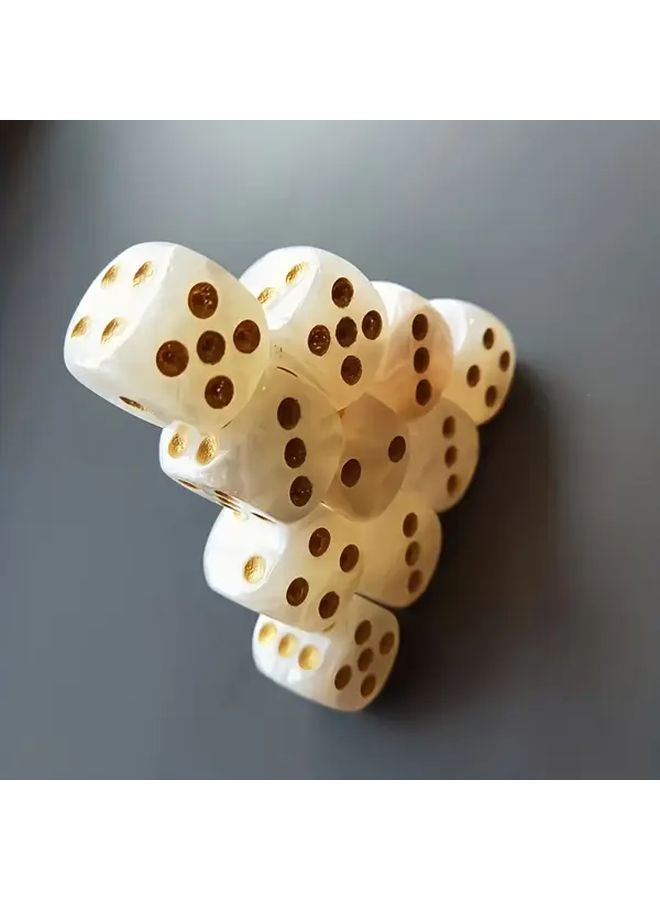 4 قطع من مجموعة النرد سداسية الأضلاع 16 ملم لألعاب الطاولة والترفيه العائلي - Image 4