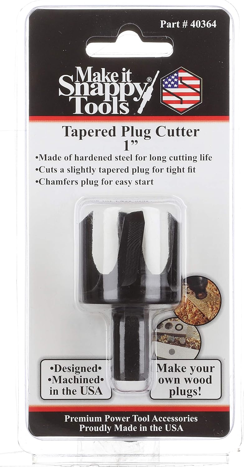 Make it Snappy Tools 1" Tapered Plug Cutter - Image 2