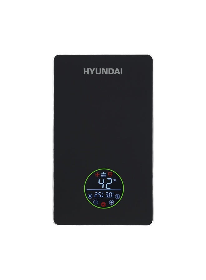 هيونداي سخان مياه كهربائي فوري من هيونداي Q0912 أسود، 12 كيلو وات