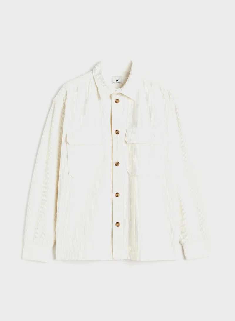 اتش اند ام Essential Regular Fit Shacket