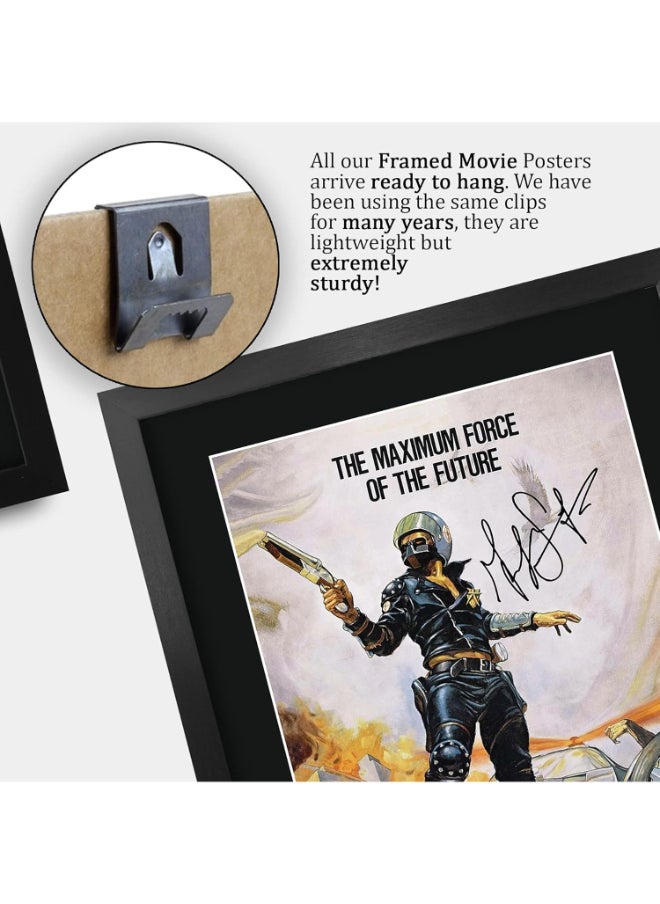 HWC Trading HWC Trading Mad Max 1 Movie Poster Mel Gibson Signed 16 x 12 inch Framed Gift Printed Autograph Film Print Photo Picture Display - 16" x 12" Framed  - Image 5