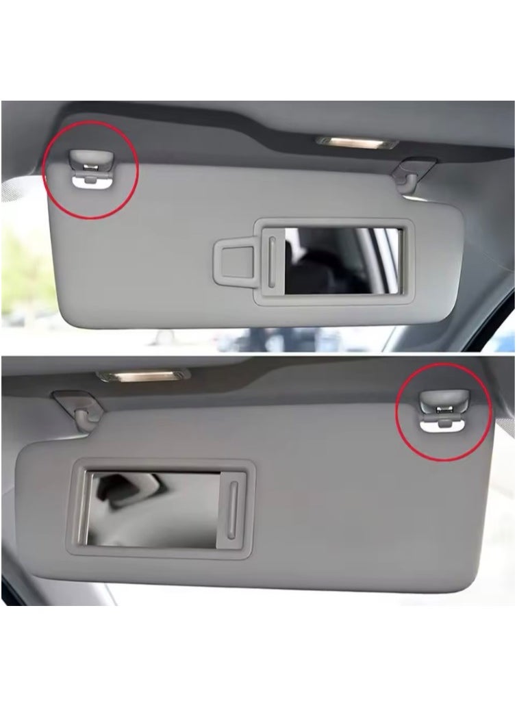 Generic - One Piece Clip Hook Special Clasp For Fixing Umbrellas Gray Hanger Hook Grey Color Special Interior Decoration For Audi A4 S4 S3 A3 A1 A5 S5 Q3 Q5 LA7 LA6 8E0 B8 B7 B6 - Image 1
