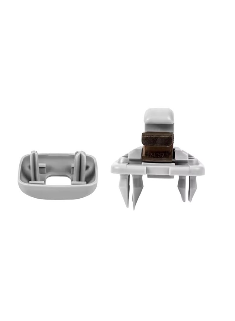 Generic - One Piece Clip Hook Special Clasp For Fixing Umbrellas Gray Hanger Hook Grey Color Special Interior Decoration For Audi A4 S4 S3 A3 A1 A5 S5 Q3 Q5 LA7 LA6 8E0 B8 B7 B6 - Image 1