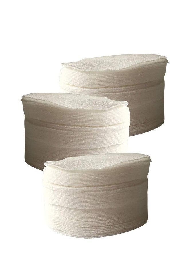 HEALLILY 300pcs Nonwoven Makeup Remover Pads Facial and Skin Care Wash Cloth Pads Round Makeup Remover Reusable Cotton Rounds,Cotton Rounds,Cotton Pads,Cotton Pads for face White (7.5cm) - Image 3