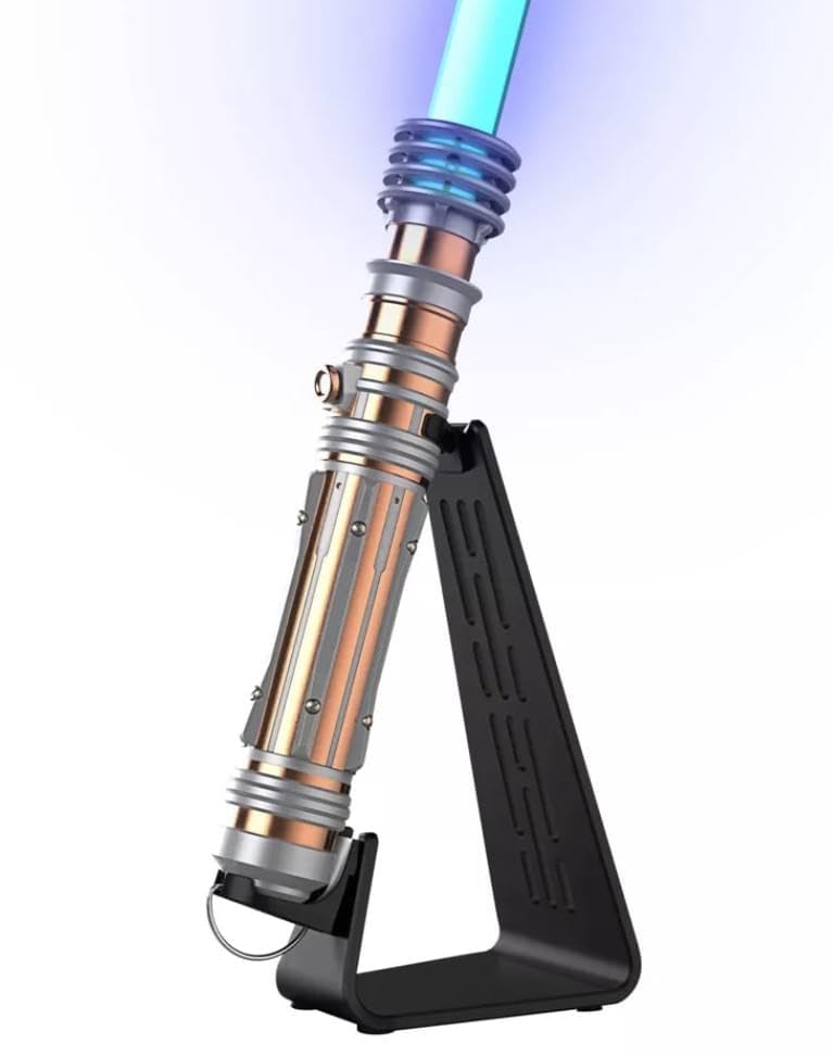 STAR WARS The Black Series Leia Organa Force FX Elite Lightsaber with Advanced LED and Sound Effects, Adult Collectible Roleplay Item, (F3904) - Image 4