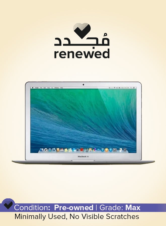 ابل  مجدد - ماك بوك إير 1466 (2015) لابتوب بشاشة HD مقاس 13.3 بوصة، معالج Core i7/ثنائي النواة/الجيل الخامس/ذاكرة RAM سعة 8 جيجابايت/قرص SSD سعة 256 جيجابايت/نظام macOS - Image 1
