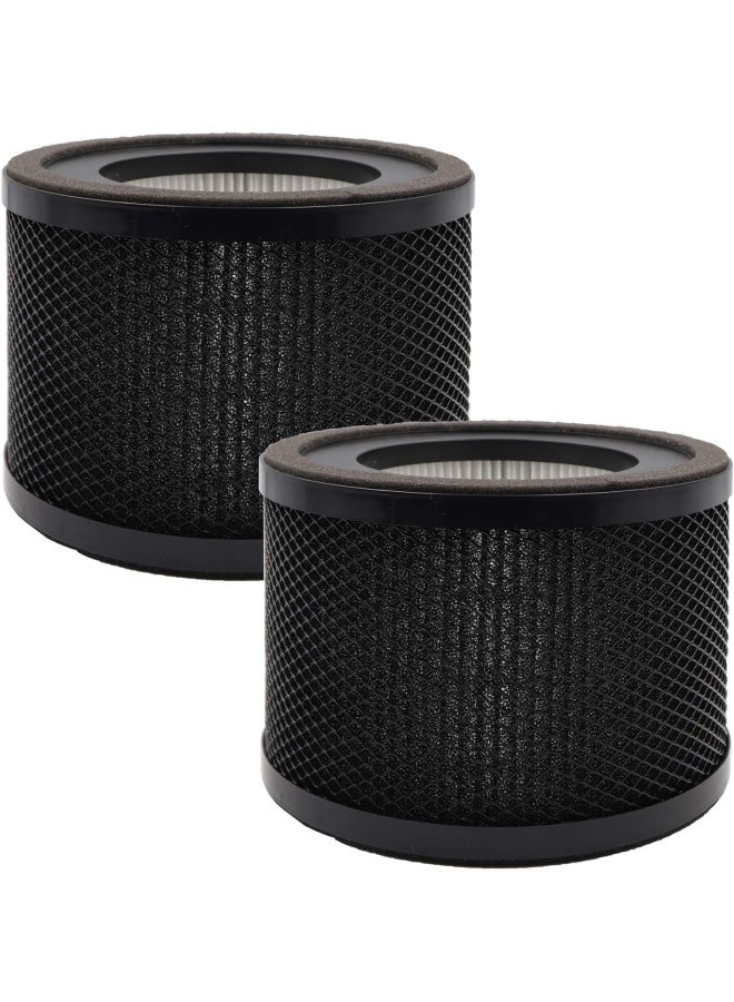 Flintar H13 True HEPA Replacement Filter Compatible with TaoTronics TTAP001 Air Purifier and VAVA VAEE014 Air Purifier 3in1 H13 Grade True HEPA and Activated Carbon Filter Set 2Pack - Image 5