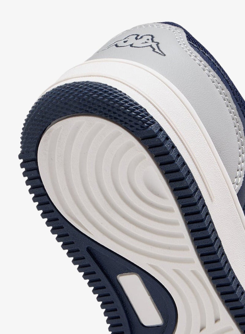 Kappa Boys' Colourblock Low Ankle Sneakers with Hook and Loop Closure - Image 5