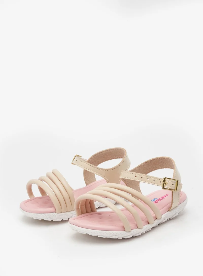 MOLEKINHA Infant Lea Back Strap Sandals
