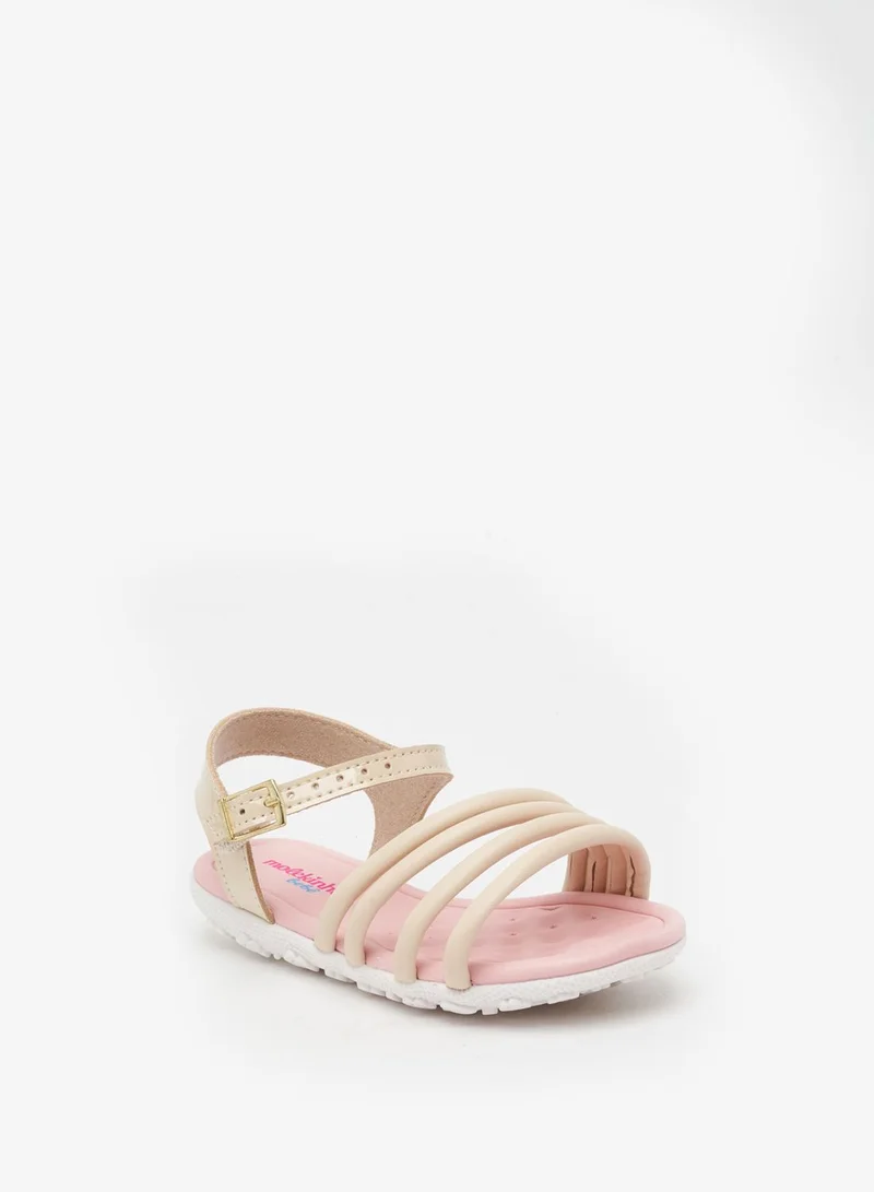 MOLEKINHA Infant Lea Back Strap Sandals