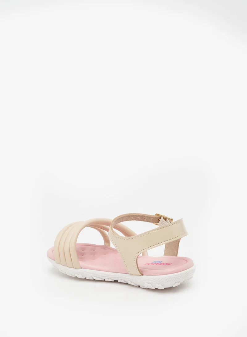 MOLEKINHA Infant Lea Back Strap Sandals