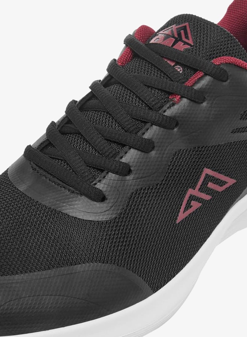 Oaklan by Shoexpress Men by Shoexpress Logo Detail Lace-Up Sports Shoes - Image 4