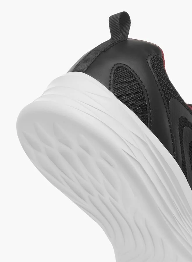 Oaklan by Shoexpress Men by Shoexpress Logo Detail Lace-Up Sports Shoes