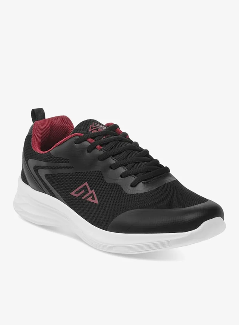 Oaklan by Shoexpress Men by Shoexpress Logo Detail Lace-Up Sports Shoes