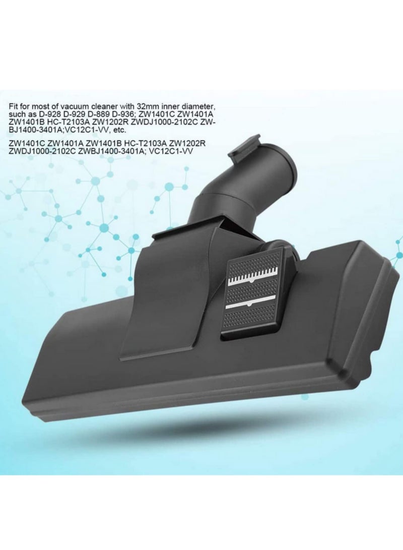 Vacuum Cleaner Accessories Carpet Floor Nozzle Vacuum Cleaner Head Tool Efficient Cleaning 32MM