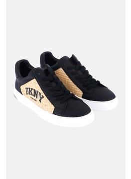 DKNY Women Medium Abeni Arch Lace Up Casual Shoes, Black  - Image 1