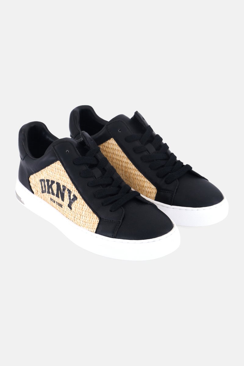 DKNY Women Medium Abeni Arch Lace Up Casual Shoes, Black  - Image 1