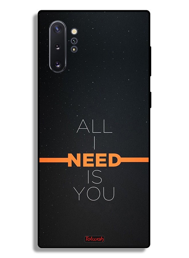 Tolwak Samsung Galaxy Note 10 Plus Protective Case Cover All I Need Is You - Image 2