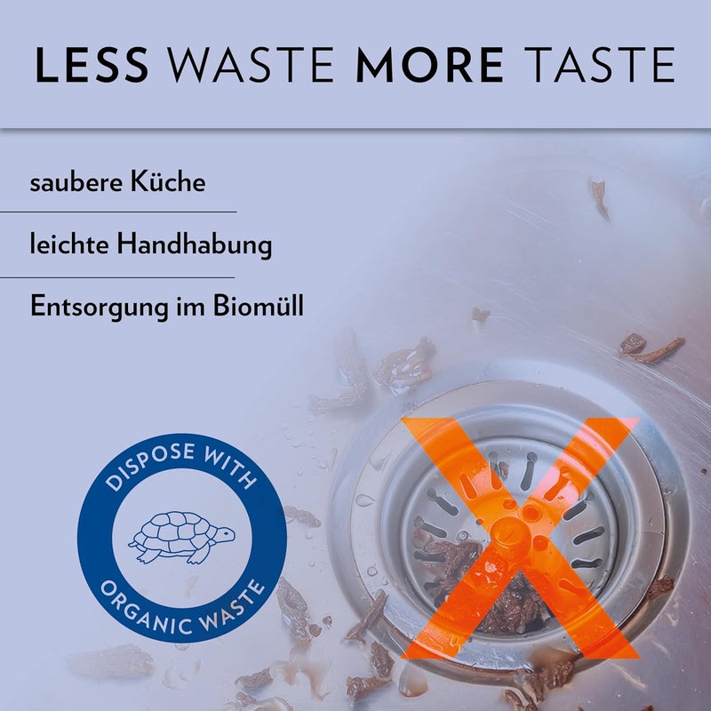 Finum Disposable Paper Tea Filter Bags for Loose Tea, Medium Size, 100 Count - Image 5