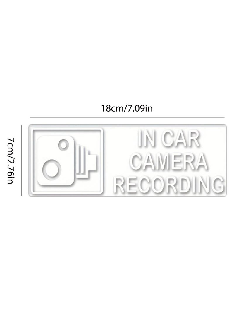 KASTWAVE PVC Car Stickers | Vehicle Security Decals | Car Security Warning Decals, Anti Theft Security Stickers, Automotive Exterior Decals, Vehicle Surveillances Decal for Car, Van, Truck, Taxi, Maxi Cab, Bus  - Image 2