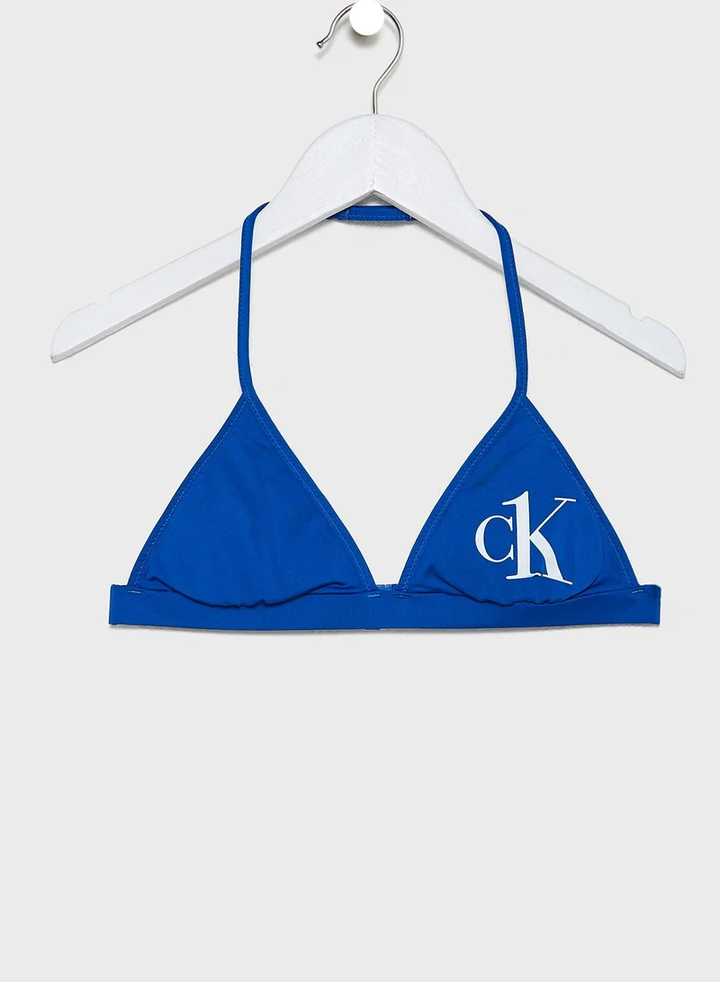 CALVIN KLEIN Kids Triangle Bikini Set