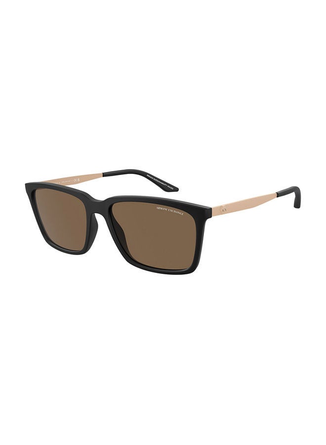 Full Rim Rectangular Sunglasses 0AX4138S 57 807873