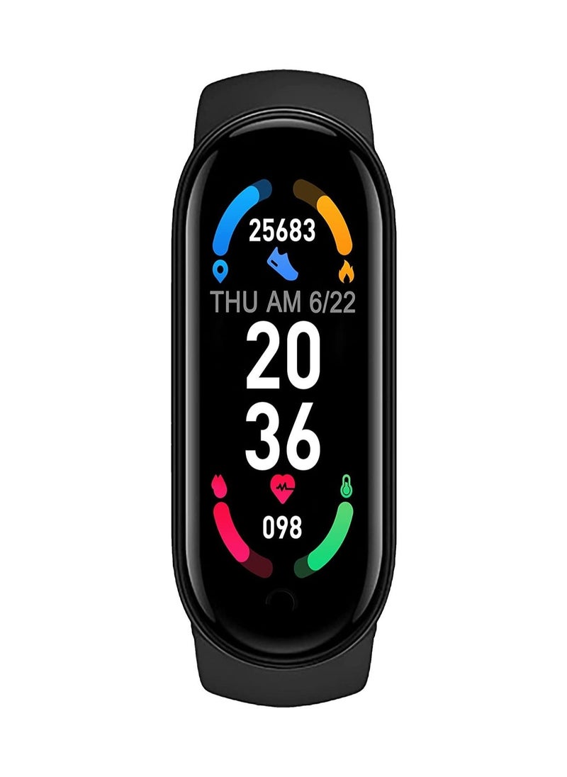 Generic - DMG Smart Watch, Sports Bluetooth Smart Watch, High Definition Touch Screen Smart Bracelet, Pedometer, Heart Rate Measurement, Ip67 Waterproof, Call and Message Reminder,sedentary reminder (Black) - Image 1