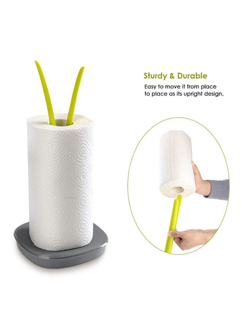 BEING CART BEING CART Towel Holder Countertop with Weighted Base Easy OneHanded Tear Paper Towel Holder Modern Paper Towel Holder Turquoise Paper Towel Dispenser Countertop  - Image 4