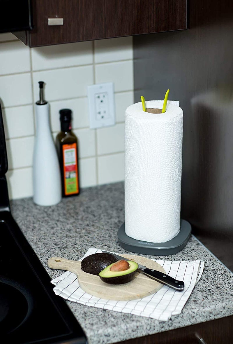 BEING CART BEING CART Towel Holder Countertop with Weighted Base Easy OneHanded Tear Paper Towel Holder Modern Paper Towel Holder Turquoise Paper Towel Dispenser Countertop  - Image 5