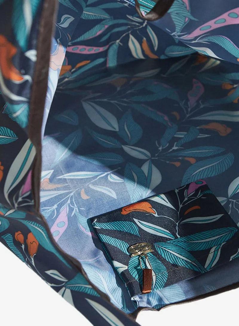 Chumbak  Beachside Shopper Bag - Navy for Women | Best Price UAE