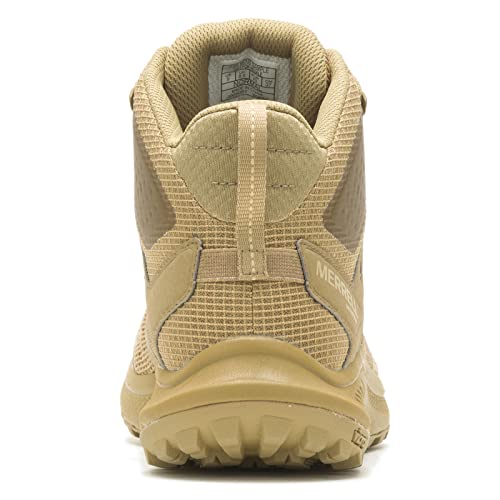 Merrell Men's Nova 3 Tactical Mid Waterproof Military Boot, Dark Coyote, 9.5 - Image 4