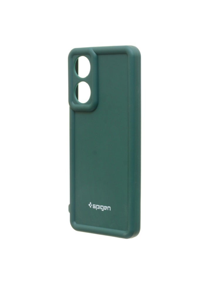 Spigen Silicone Back Phone Protection Cover For Oppo A78 - Green - Image 3