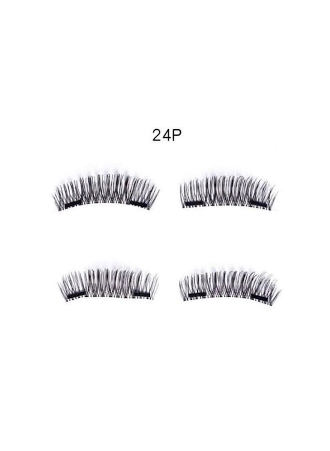 إسكدنيا 8 قطع من رموش صناعية أسود - Image 2