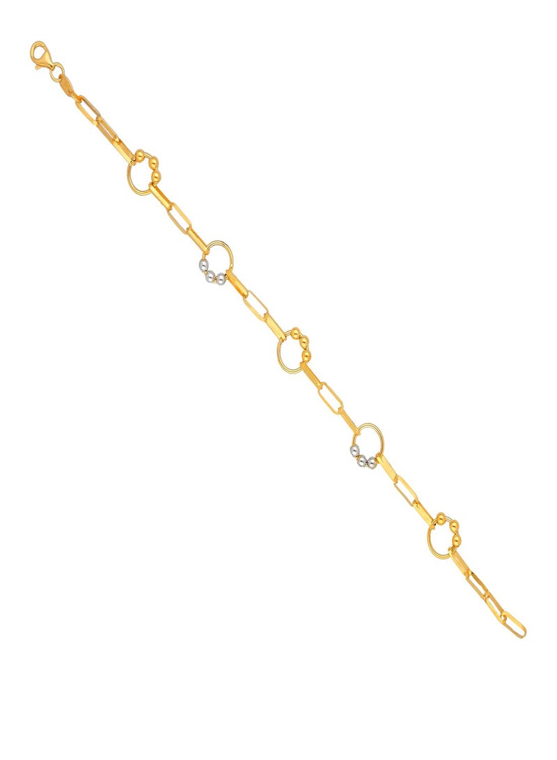 Malabar Gold and Diamonds 22 KT 916 Purity Gold Bracelet LABR607T75  - Image 2