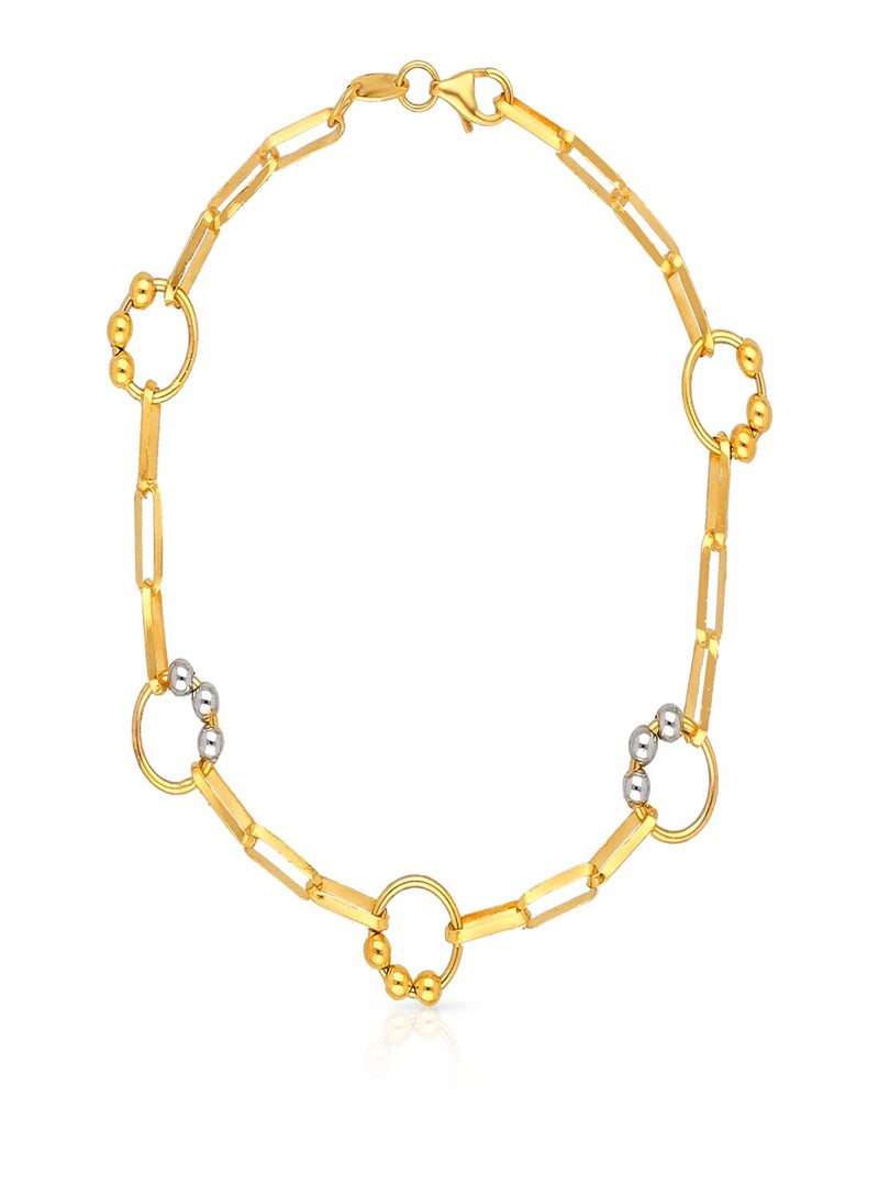 Malabar Gold and Diamonds 22 KT 916 Purity Gold Bracelet LABR607T75  - Image 1
