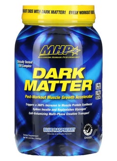 MHP DARK MATTER Post-Workout Muscle Growth Accelerator Blue Raspberry 3.44 lbs (1560 g) 