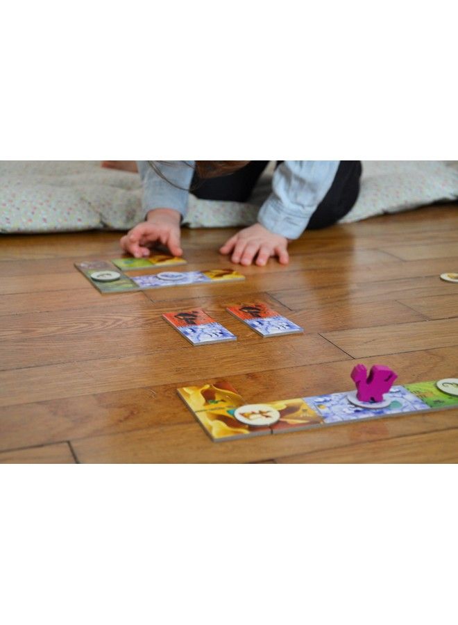 blue orange العاب Dragomino My First Kingdomino لعبة استراتيجية للأطفال من 2 إلى 4 لاعبين من سن 5 سنوات فما فوق - Image 4