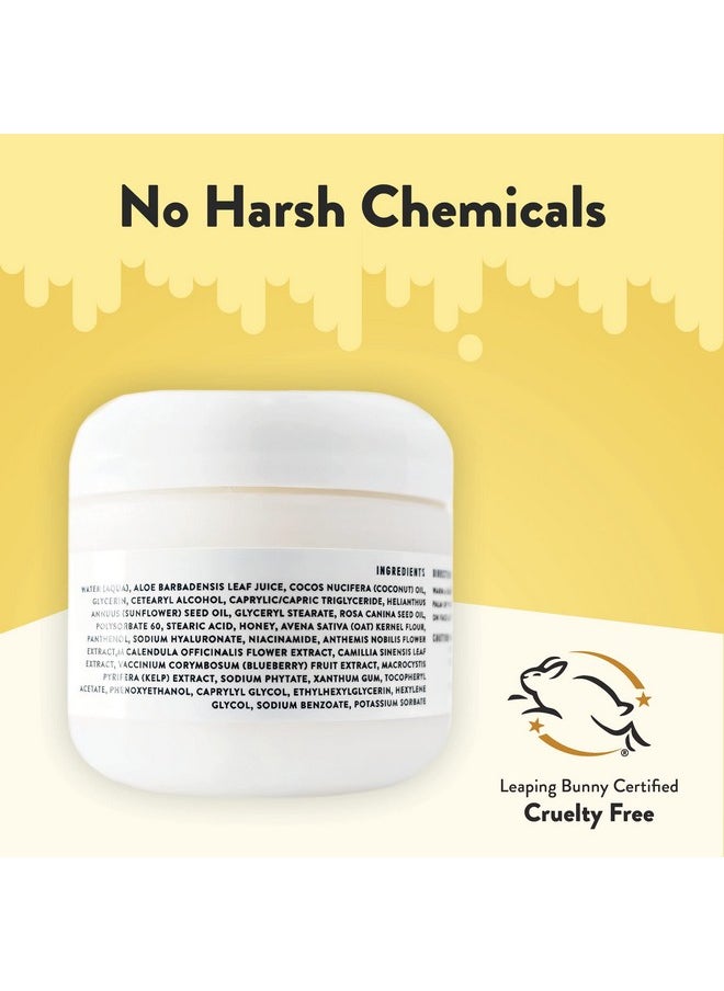 ECZEMA HONEY - Soothing Facial Cream Eczema Lotion For Face Eyelids Lips And More Natural Dry Skin Repair (2 Oz) - Image 1