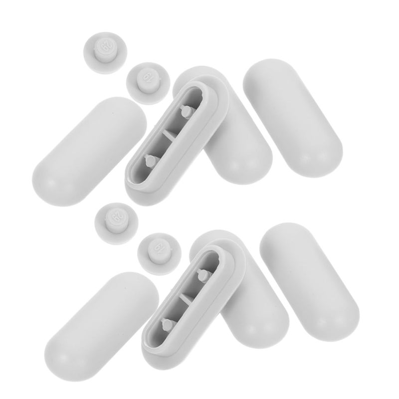 Toilet Seat Bumpers and Corner Spacers for Slip Prevention Shock Absorption Bathroom Repair - Image 2