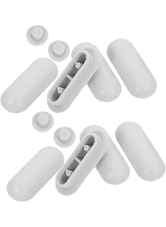 Toilet Seat Bumpers and Corner Spacers for Slip Prevention Shock Absorption Bathroom Repair - Image 1
