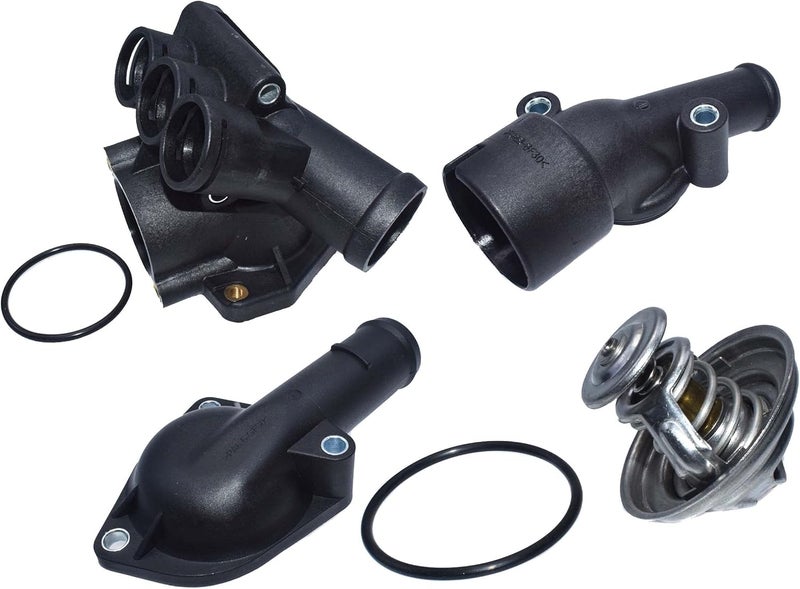 Wivplex Coolant Water Pipe Thermostat Housing Kit