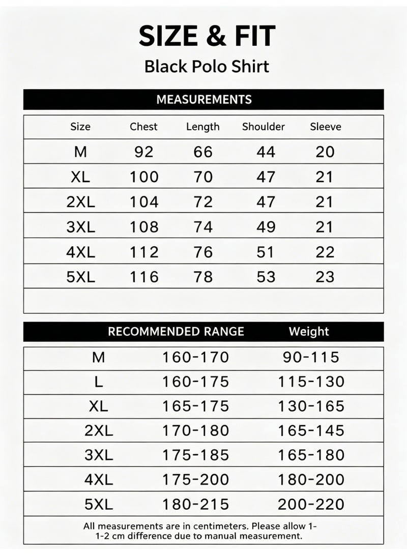 BOSS Men Short Sleeve Striped Collar Polo Shirt Business Semi Formal Outfit Top Navy Blue - Image 2