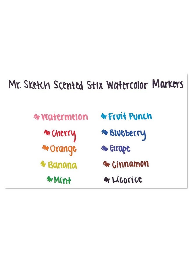 مستر.سكيتش 1905313 أقلام تحديد مائية معطرة بنقطة دقيقة 10/مجموعة - Image 5