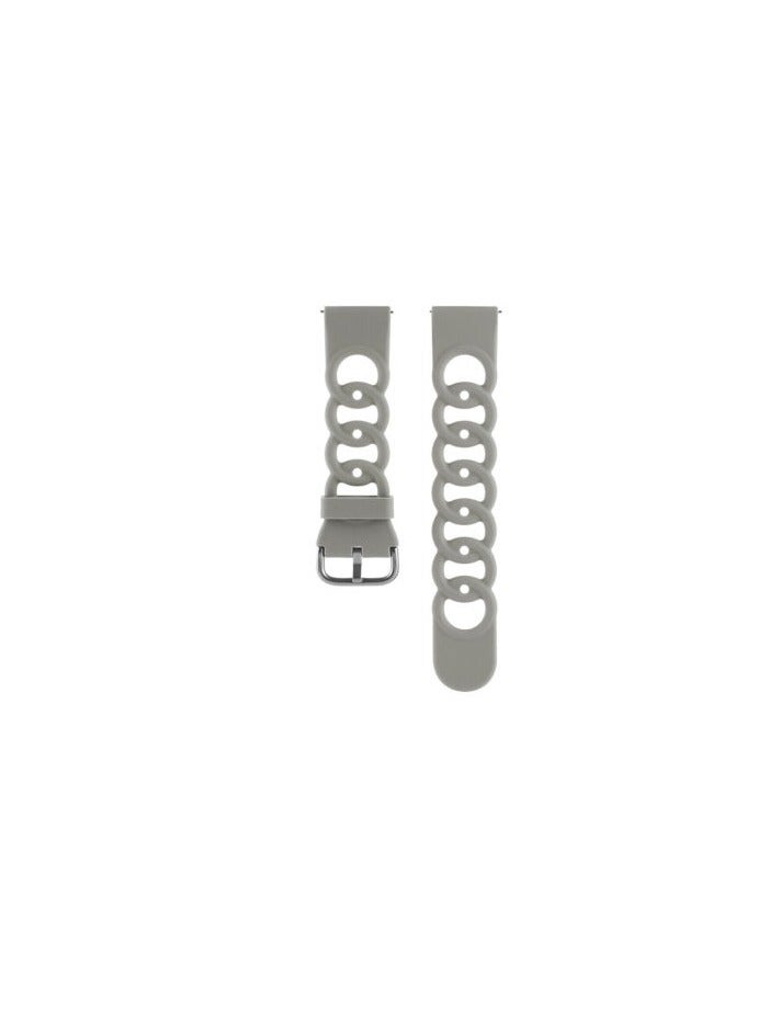 For watch Samsung Galaxy Watch Fit(20mm) - Premium Silicone Soft Smart Watch Band Strap - - Image 1