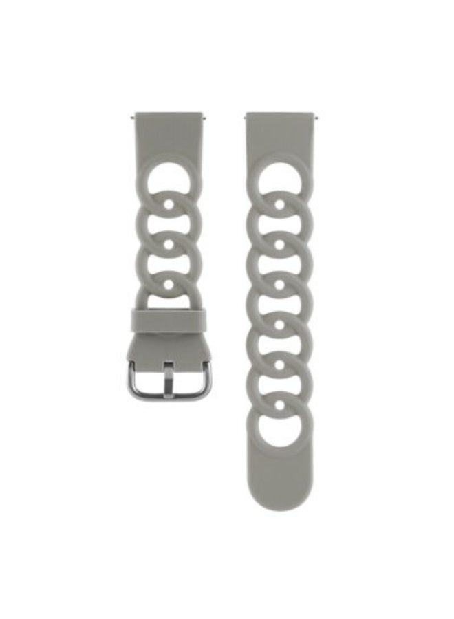 For watch Samsung Galaxy Watch Fit(20mm) - Premium Silicone Soft Smart Watch Band Strap - - Image 3