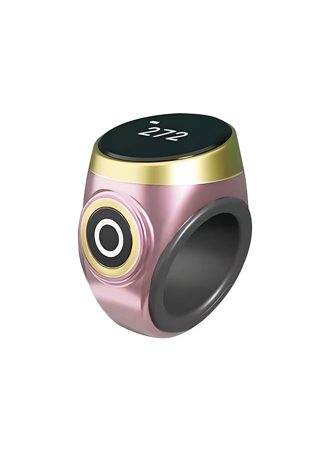 Waterproof Tasbeeh Ring, Wearable Counter, Waterproof OLED Display, Maximum Count to 9999, Suitable for Meditation, Relaxation, Prayer  - Image 1